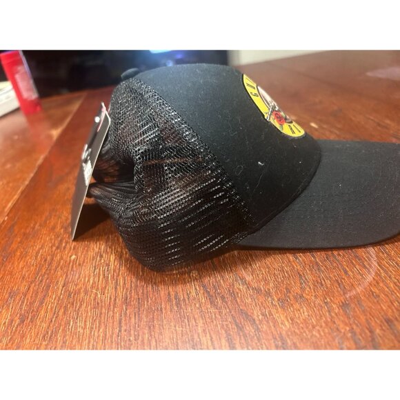 Guns N Roses Trucker Hat Mesh Cap Snapback Black Bravado One Size Rock 90s Retro - Picture 7 of 8